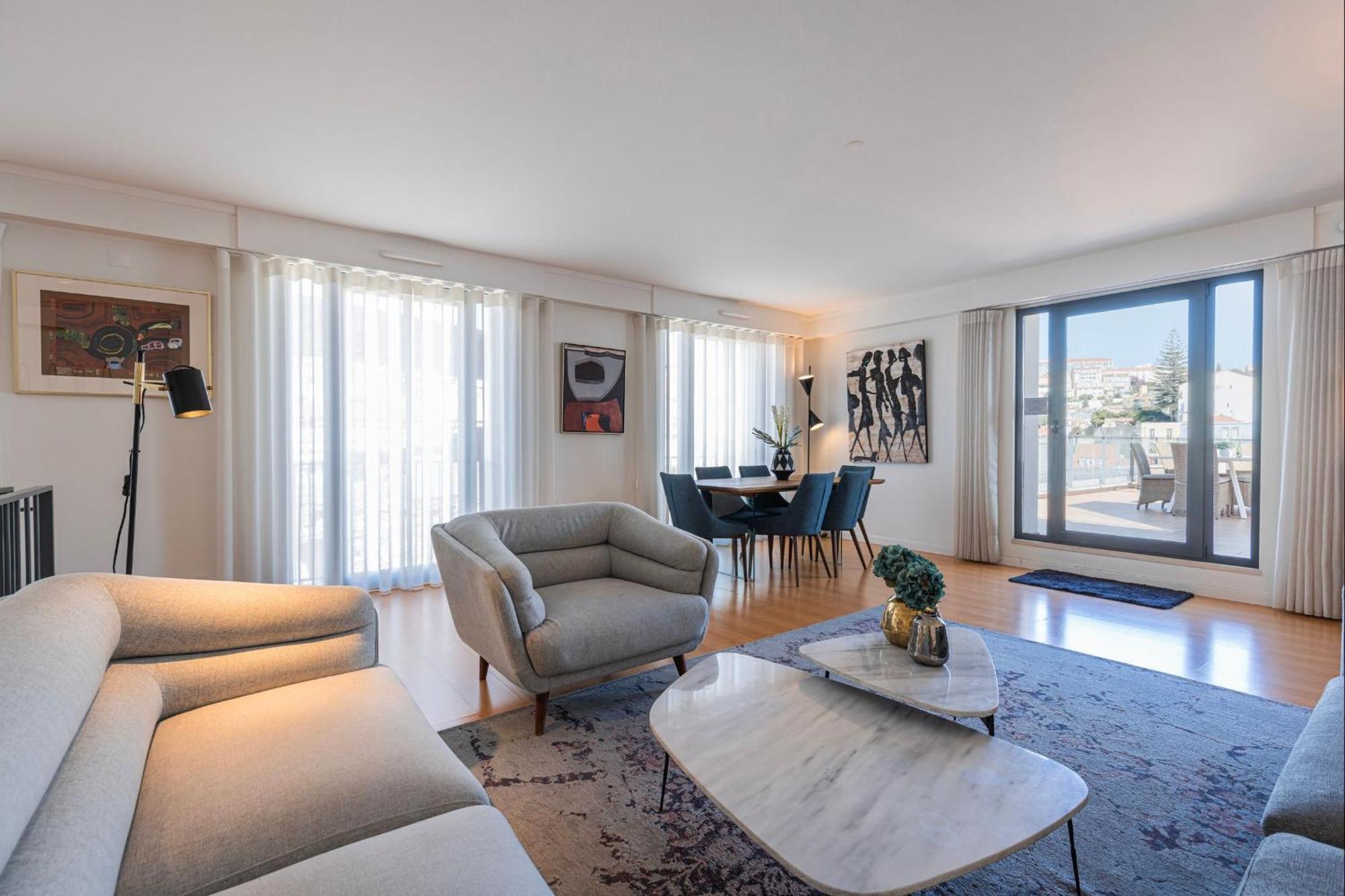 Lovelystay - Breathtaking Panorama - Luxurious Penthouse! Лиссабон Экстерьер фото